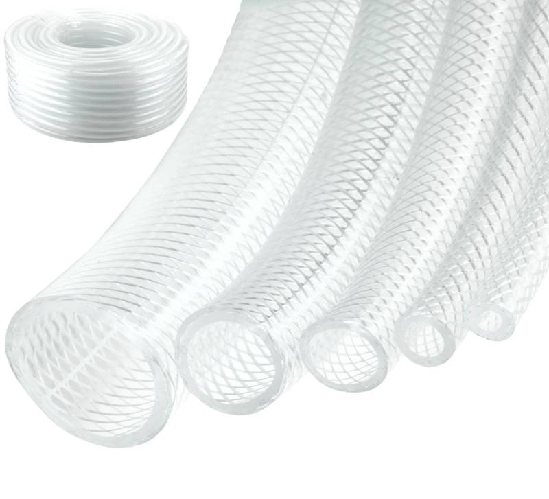 Schlauchland PVC Schlauch FDA lebensmittelecht ID 16 mm *** Gewebeschlauch Luftschlauch Benzinschlauch von Schlauchland