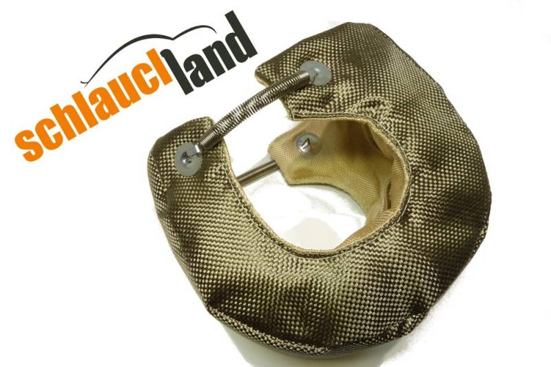 Schlauchland T3 Lava Titan Turbowindel *** Hitzeschutz Turbolader Turbopampers Turbojacket von Schlauchland