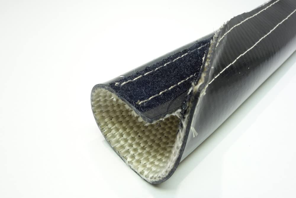 Silikon Hitzeschutzschlauch ID 60mm incl. Klettverschluss *** Thermoschutz Ölschlauch Benzinschlauch Schutz Kabelschutz Silikon Hitzeschutzschlauch ID 60mm incl. Klettverschluss *** Thermoschutz Ölschlauch Benzinschlauch Schutz Kabelschutz von Schlauchland