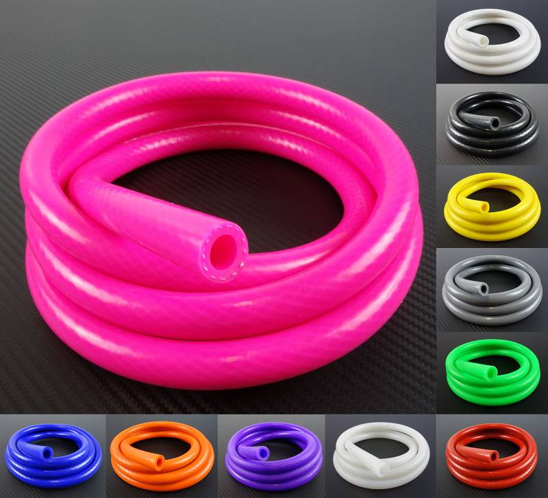 Silikonschlauch Vario Meterware ID 16mm - pink - Unterdruckschlauch Vakuumschlauch Silikonschlauch Kühlwasserschlauch von Schlauchland