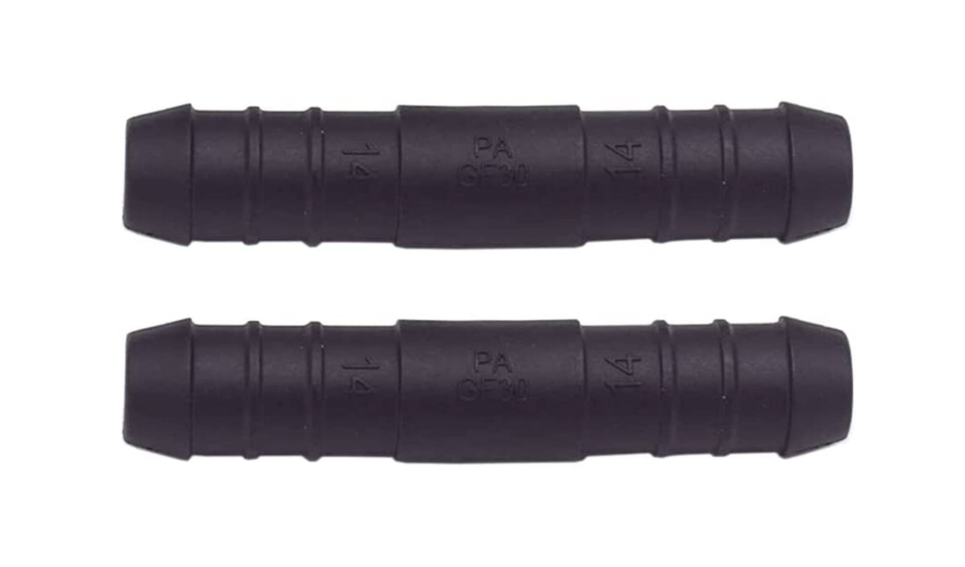 Schlauchverbinder Kunststoff Gerade x2 - Außendurchmesser 14mm - Für Schläuchen Schlauchverbinder Kunststoff Gerade x2 - Außendurchmesser 14mm - Für Schläuchen von Schlauchverbinder Kunststoff