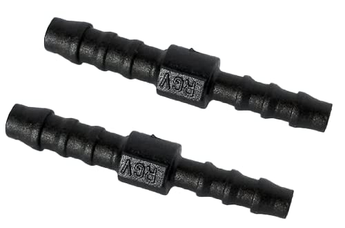 Schlauchverbinder Kunststoff Gerade x2 - Außendurchmesser 6mm und 4mm von Schlauchverbinder Kunststoff