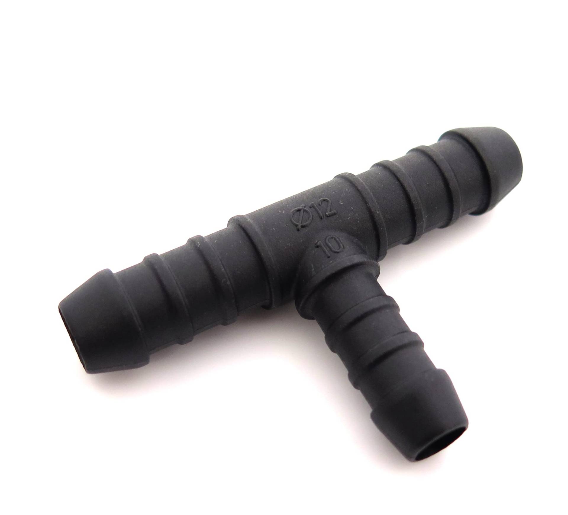 Schlauchverbinder Kunststoff T-Stück x2 - Außendurchmesser 10mm / 2X 12mm - Für Schläuchen Schlauchverbinder Kunststoff T-Stück x2 - Außendurchmesser 10mm / 2X 12mm - Für Schläuchen von Schlauchverbinder Kunststoff