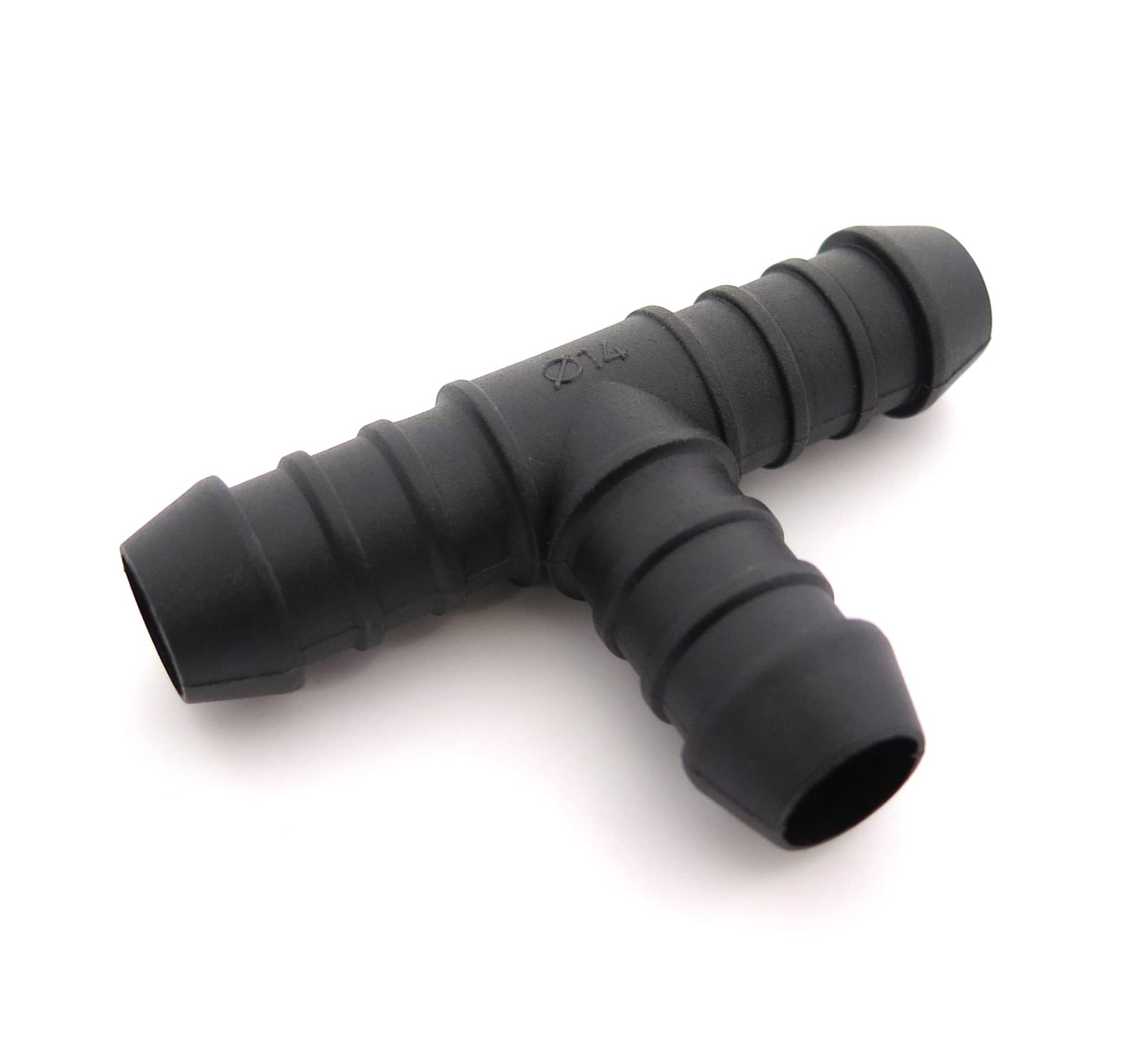 Schlauchverbinder Kunststoff T-Stück x2 - Außendurchmesser 14mm Für Schläuchen Schlauchverbinder Kunststoff T-Stück x2 - Außendurchmesser 14mm Für Schläuchen von Schlauchverbinder Kunststoff