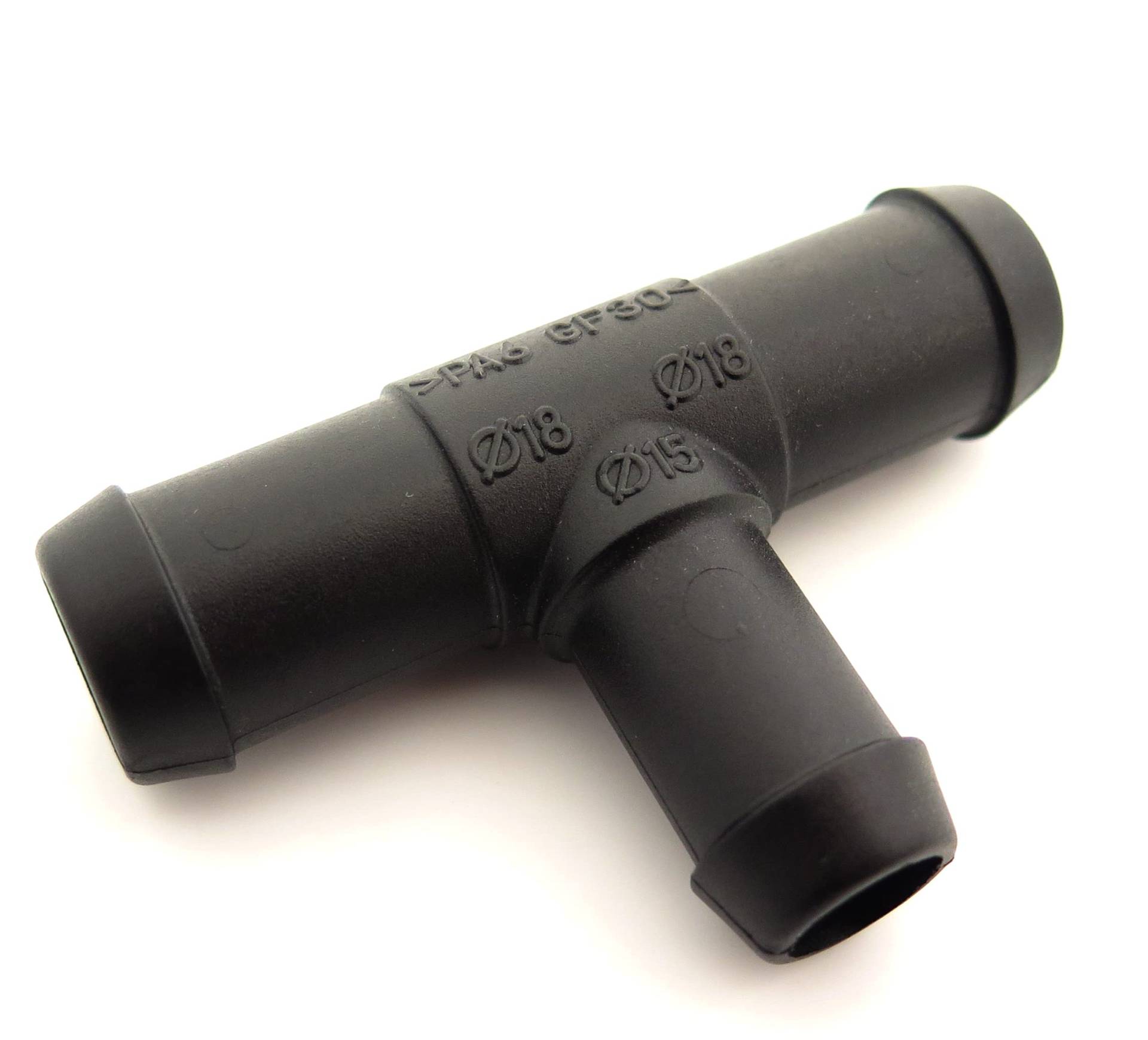 Schlauchverbinder Kunststoff T-Stück x2 - Außendurchmesser 16mm / 2X 18mm - Für Schläuchen Schlauchverbinder Kunststoff T-Stück x2 - Außendurchmesser 16mm / 2X 18mm - Für Schläuchen von Schlauchverbinder Kunststoff