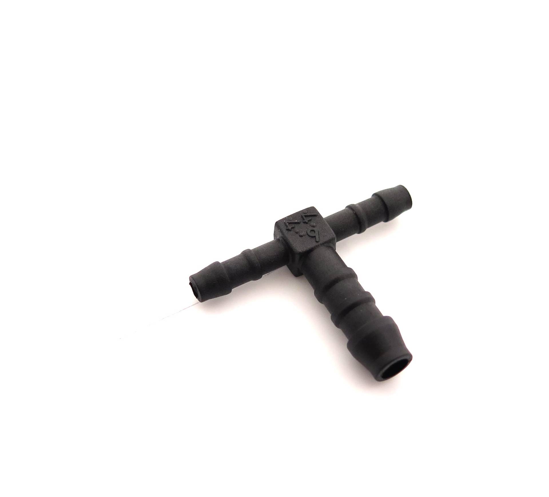 Schlauchverbinder Kunststoff T-Stück x2 - Außendurchmesser 6mm / 2X 4mm - Für Schläuchen von Schlauchverbinder Kunststoff