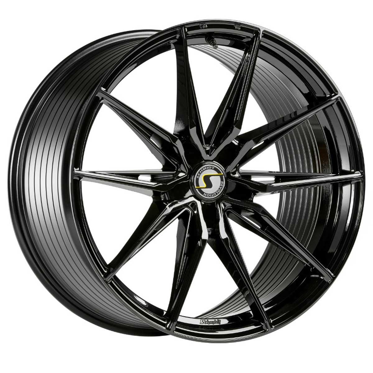 Schmidt Felge TwentyOne 9.5Jx20 ET35 5x120 GlossBlack kompatibel mit BMW 5er F10/F11 Typ 5L/5K von Schmidt Revolution