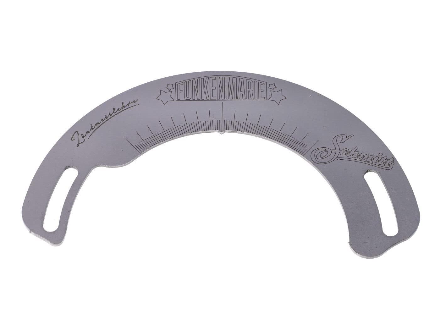 Zündeinstelllehre Schmitt 'Funkenmarie' für 101 Octane Zündung für Simson S50, S51, S70, S83, KR51/1, KR51/2, SR50, SR4-2 Zündeinstelllehre Schmitt 'Funkenmarie' für 101 Octane Zündung für Simson S50, S51, S70, S83, KR51/1, KR51/2, SR50, SR4-2 von Schmitt