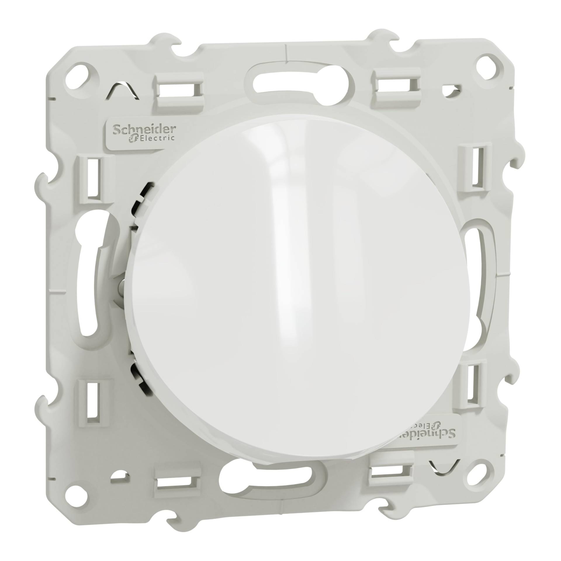 Odace, Kabelausgang, weiß, mit Griffen, 6 bis 12 mm² Odace, Kabelausgang, weiß, mit Griffen, 6 bis 12 mm² von Schneider Electric