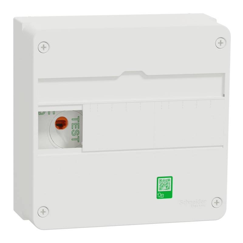Schneider Electric - Resi9 VDI-Box 13M1R - Klasse 2TV Basic - 4 x RJ45 Cat6 - R9H13401VDIM von Schneider Electric