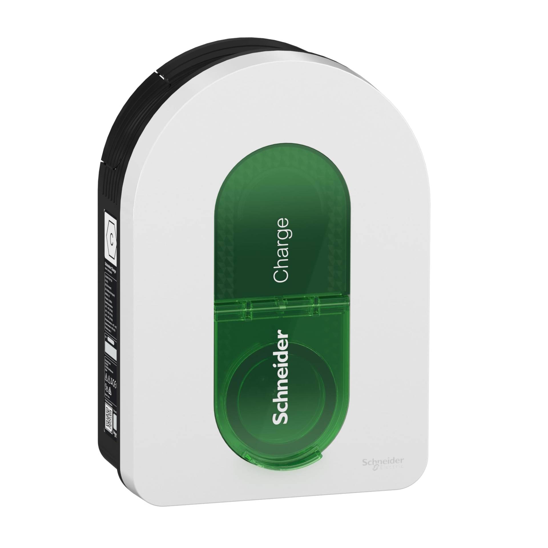 Schneider Electric Smarte Wallbox Schneider Charge 22kW, Ladesäule für Elektroauto, T2 Steckdose, 6mA Erkennung App-Steuerung, Innen und Außen, Weiß Schneider Electric Smarte Wallbox Schneider Charge 22kW, Ladesäule für Elektroauto, T2 Steckdose, 6mA Erkennung App-Steuerung, Innen und Außen, Weiß von Schneider Electric
