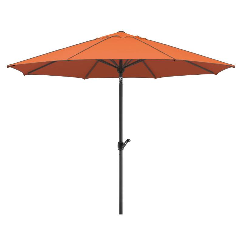 Schneider Sonnenschirm Adria, terracotta, 300 cm rund, Gestell Alu/Stahl, Bespannung Polyester, 7 kg von Schneider