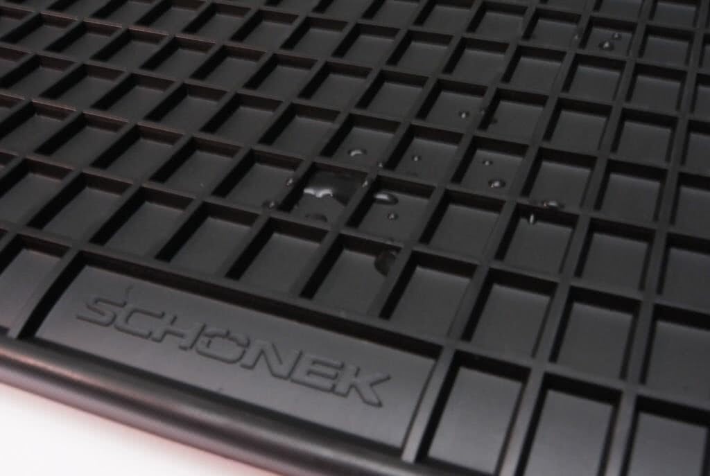 Schöneck Gummimatte Multiform Fussmatten 4teilig schwarz, universal, Schöneck Gummimatte Multiform Fussmatten 4teilig schwarz, universal, von Schöneck
