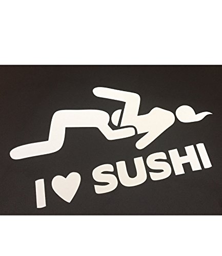 I love Sushi Auto Aufkleber Tuning Sticker bomb Dub JDM Shocker dapper illest von Schönheits Shop