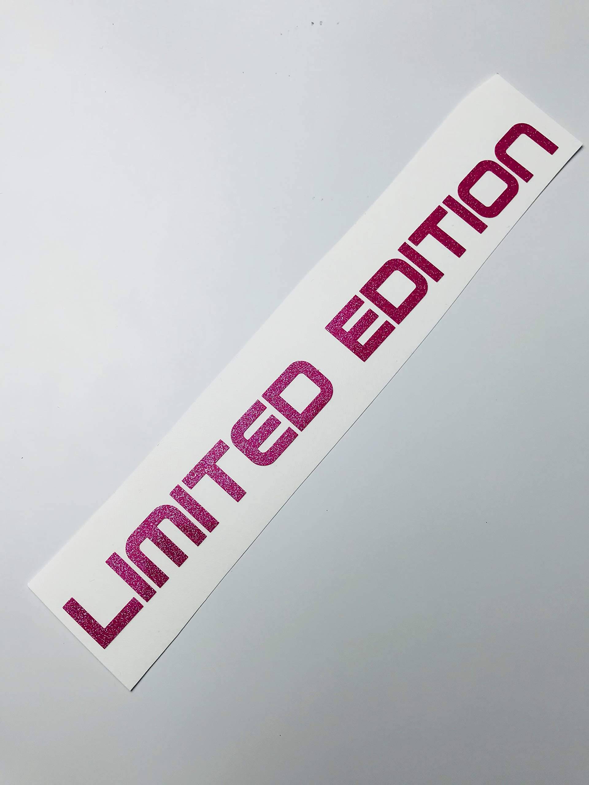 Schönheits Shop Limited Edition Pink Glitzer Metallic Aufkleber Tuning School Roller Motorrad Decal Turbo Sticker Schönheits Shop Limited Edition Pink Glitzer Metallic Aufkleber Tuning School Roller Motorrad Decal Turbo Sticker von Schönheits Shop