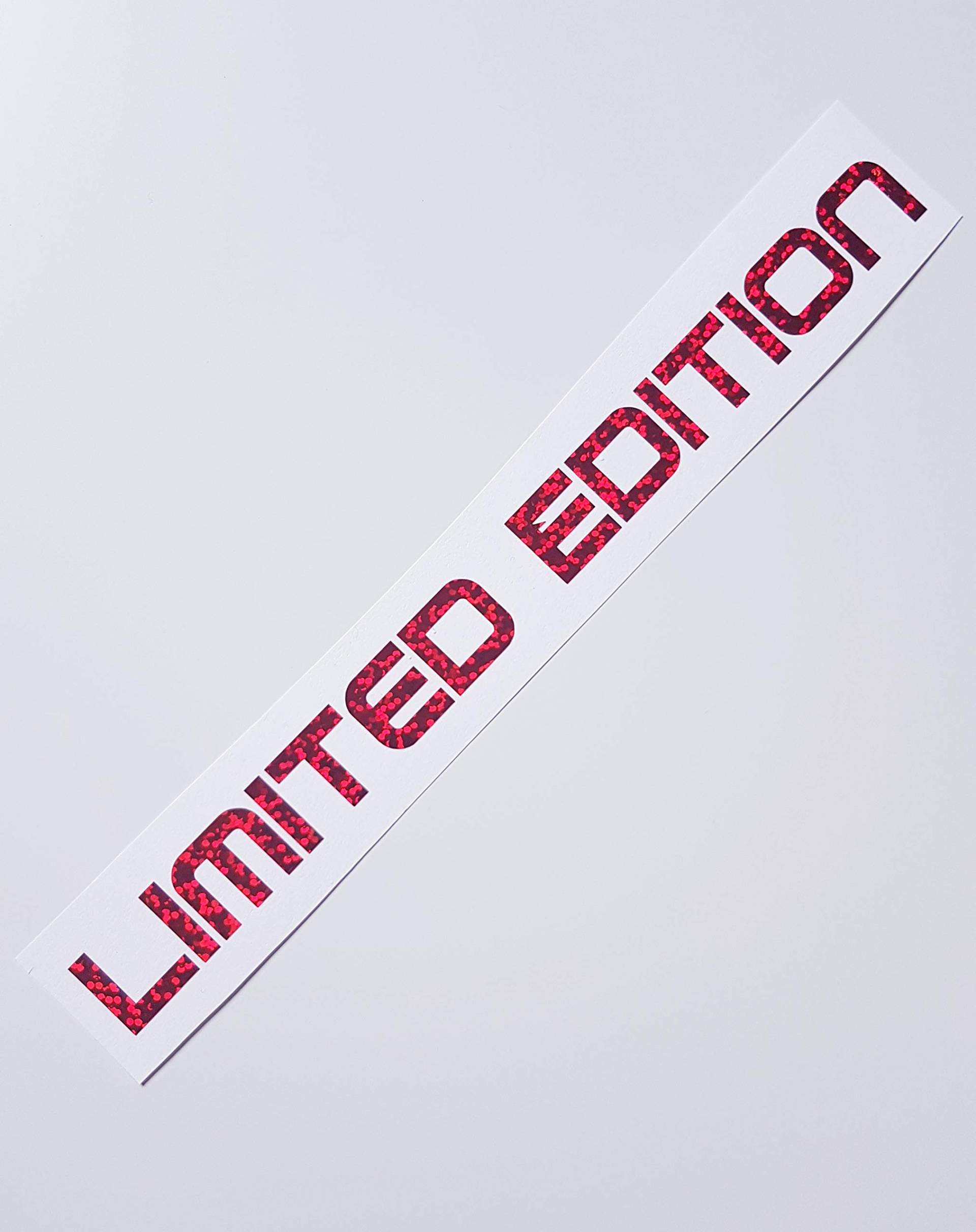 Schönheits Shop Limited Edition Rot Farbwechsel Hologramm Aufkleber Tuning School Roller Motorrad Decal Turbo Sticker Schönheits Shop Limited Edition Rot Farbwechsel Hologramm Aufkleber Tuning School Roller Motorrad Decal Turbo Sticker von Schönheits Shop