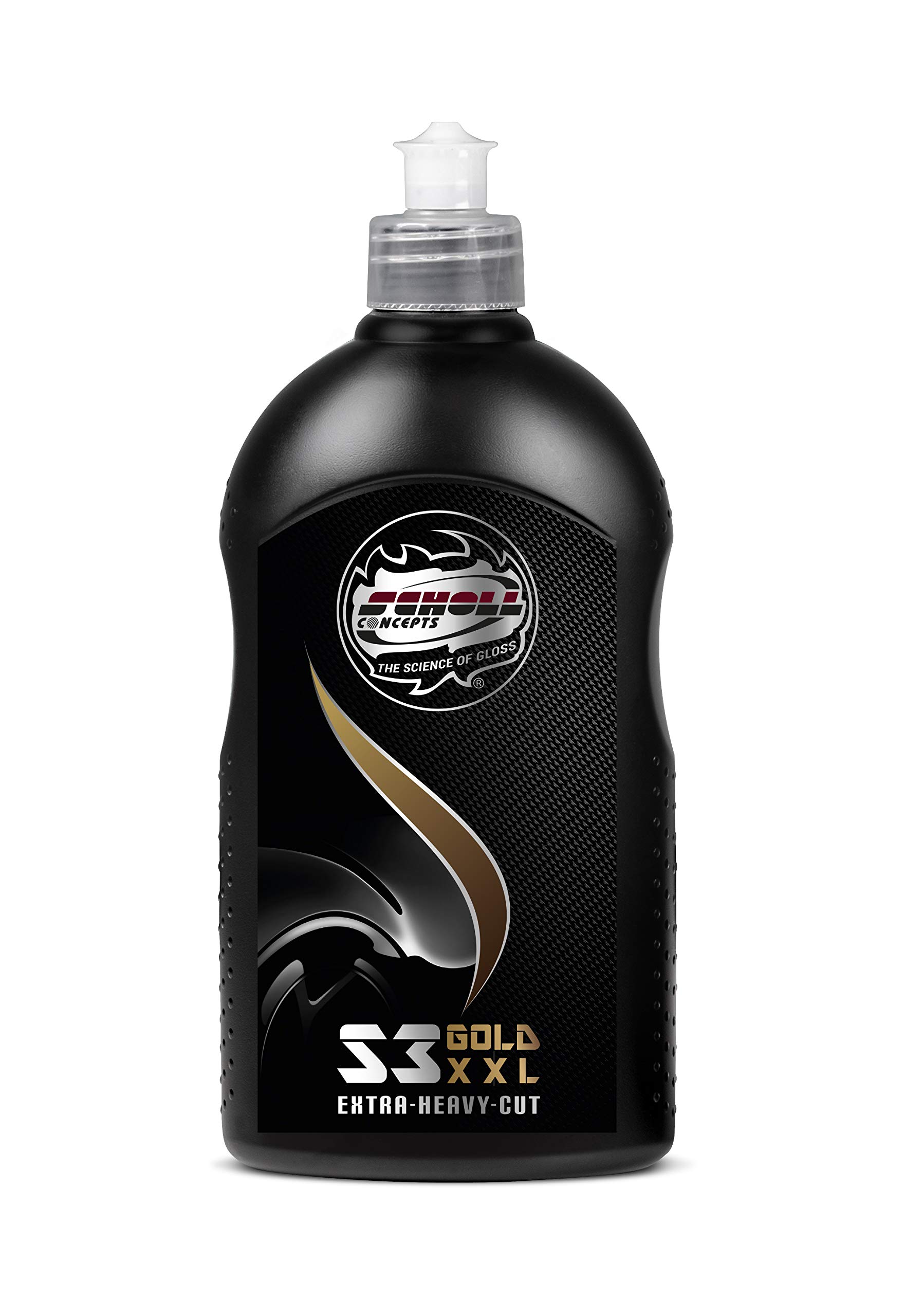 Scholl Concepts S3 Gold XXL Extra-Heavy-Cut | 500g | Hochleistungs-Schleifpaste | Enorme Abtragsleistung | Brillianter Spiegelglanz | Einfaches Handling von Scholl Concepts