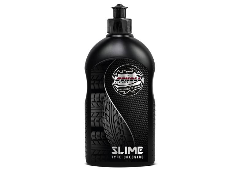 Scholl Concepts Slime Reifen Dressing Gel | 500ml | Intensive und beständige Glanzgebung | Angenehmer Duft von Scholl Concepts