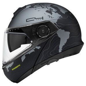 Schuberth C4 Pro Magnitudo Black Klapphelm Matt Schwarz Anthrazit von Schuberth