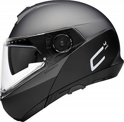 Schuberth C4 Pro Swipe, Klapphelm - Matt Schwarz/Grau - XS (52/53) von Schuberth