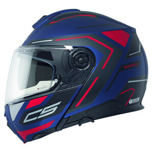 Schuberth C5 Omega Klapphelm Matt Blau Schwarz Rot Schuberth C5 Omega Klapphelm Matt Blau Schwarz Rot von Schuberth