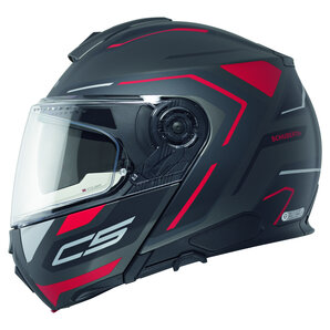Schuberth C5 Omega Klapphelm Matt Schwarz Anthrazit Rot Schuberth C5 Omega Klapphelm Matt Schwarz Anthrazit Rot von Schuberth