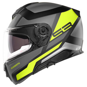 Schuberth S3 Daytona Yellow Integralhelm Matt Schwarz Anthrazit Gelb von Schuberth