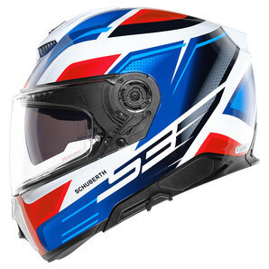 Schuberth S3 Storm Blue Integralhelm Blau Rot Weiss von Schuberth