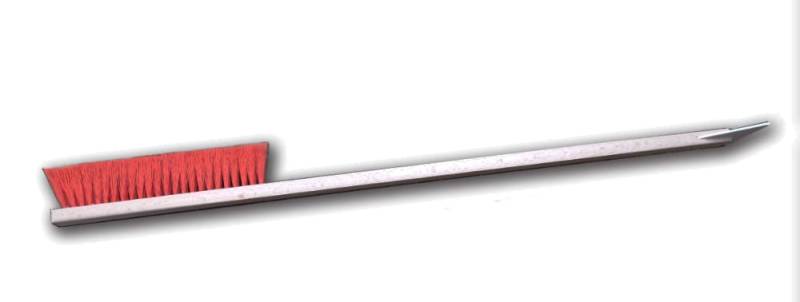 SCHULZ - Für den Menschen & Sein Haus! - Langer Auto-Schneebesen mit Eiskratzer - Stabiler Holzgriff - 78cm von SCHULZ