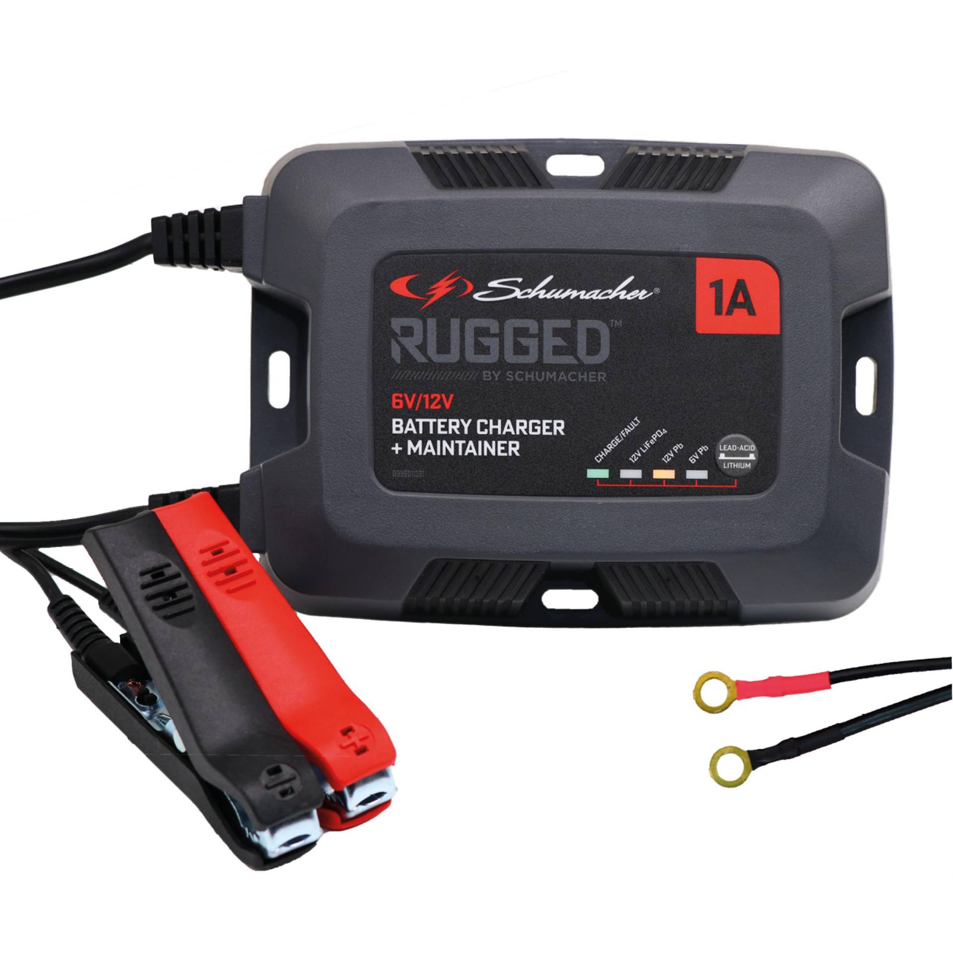 Schumacher Rugged SPX 457 Automatisches und intelligentes Lade- und Erhaltungsgerät 6V/12V, 1A - für Motorrad, Auto, Boot, Jetski, Quad, Rasenmäher, Minitraktor, Oldtimer - Schutzart IP66 Schumacher Rugged SPX 457 Automatisches und intelligentes Lade- und Erhaltungsgerät 6V/12V, 1A - für Motorrad, Auto, Boot, Jetski, Quad, Rasenmäher, Minitraktor, Oldtimer - Schutzart IP66 von Schumacher Electric