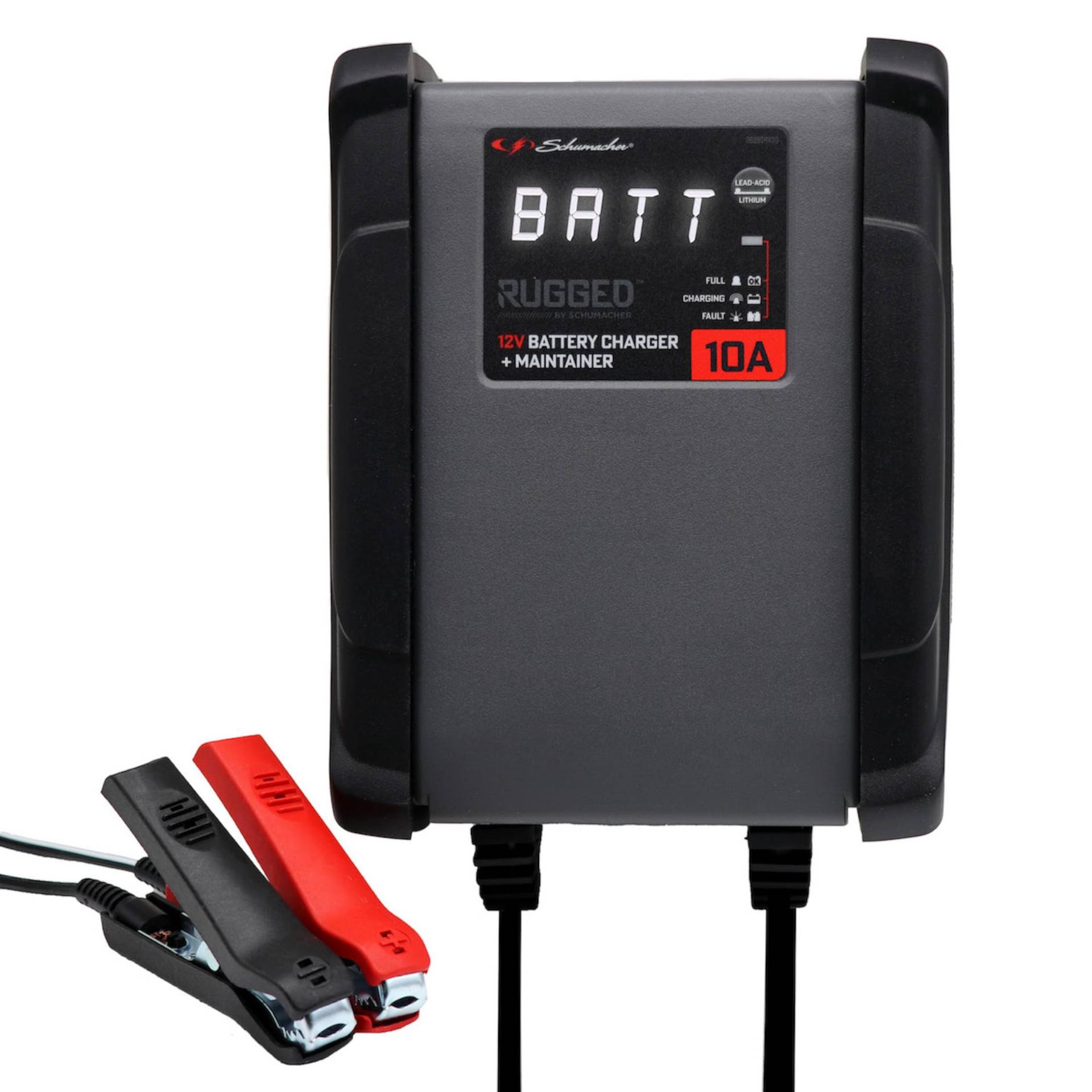Schumacher Rugged SPX 460 Intelligentes automatisches Lade- und Erhaltungsgerät 12V, 10A - Auto, Boot, Traktor, Lieferwagen, Wohnmobil - Stoßschutz - Mikroprozessorsteuerung Schumacher Rugged SPX 460 Intelligentes automatisches Lade- und Erhaltungsgerät 12V, 10A - Auto, Boot, Traktor, Lieferwagen, Wohnmobil - Stoßschutz - Mikroprozessorsteuerung von Schumacher Electric