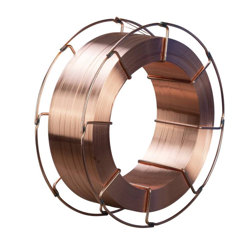 Schweißkraft MAG Stahl-Schweißdraht niedriglegiert SG 2 / K300 lagengespult / 15 kg / 1,0 mm, 111601 von Schweißkraft