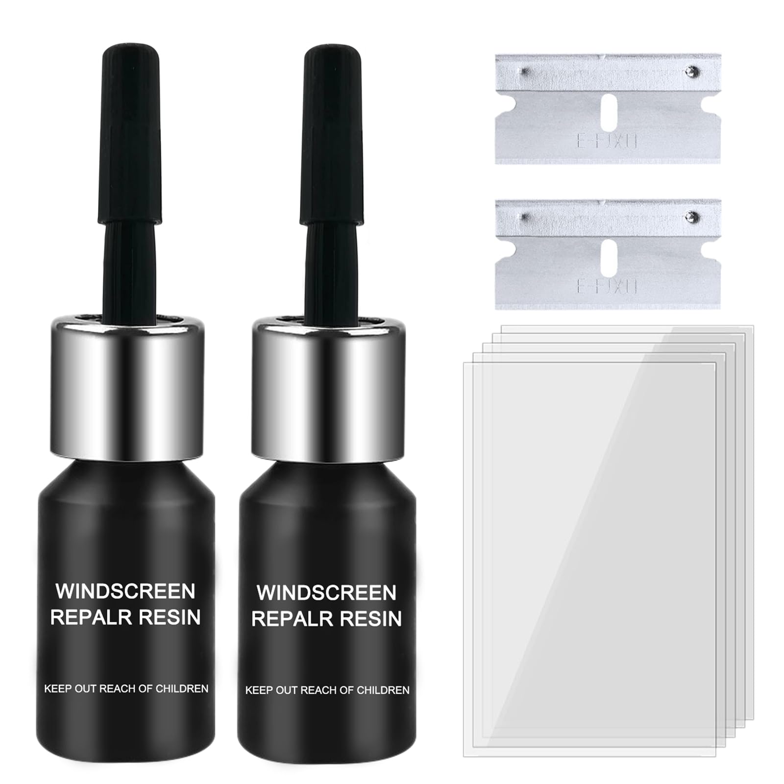 Windschutzscheiben Reparaturset Werkzeug,Auto Glas Reparatur Flüssigkeit,Auto Glas Windschutzscheibe Reparatursatz von Rissen,Kratzern,Sternen Windschutzscheiben Reparaturset Werkzeug,Auto Glas Reparatur Flüssigkeit,Auto Glas Windschutzscheibe Reparatursatz von Rissen,Kratzern,Sternen von Scivee