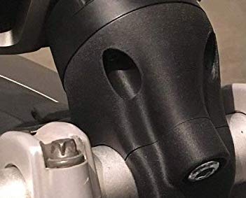 Mit Tomtom Rider 410/450/550 kompatible Halterung für 20 mm-22 mm / 28 mm-32 mm (33 mm) Lenker. von Sconosciuto