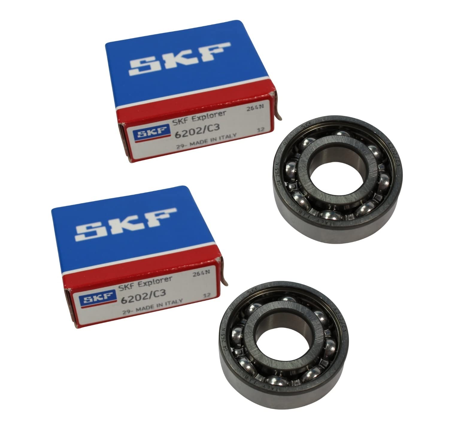Kurbelwellenlager Set mit SKF Lagern für Prima 2 3 4 5 Typ 505 Kurbelwellenlager Set mit SKF Lagern für Prima 2 3 4 5 Typ 505 von Scooter-Garage