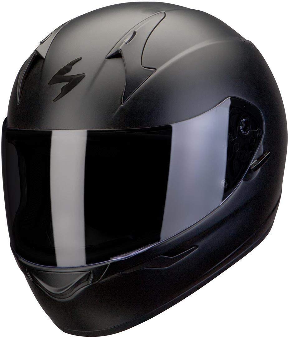 Scorpion 2505_25996 Motorradhelm Exo 390 Mat, XL, schwarz von Scorpion
