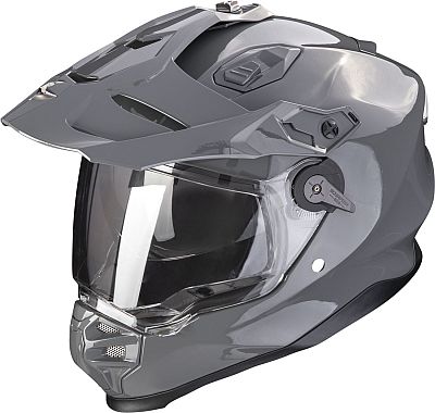 Scorpion ADF-9000 Air Solid, Endurohelm - Grau - XL von Scorpion