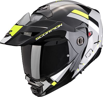 Scorpion ADX-2 Galane, Klapphelm - Grau/Schwarz/Neon-Gelb - L von Scorpion