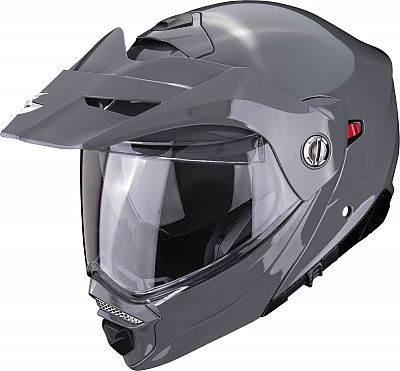 Scorpion ADX-2 Solid, Klapphelm - Grau - XL von Scorpion