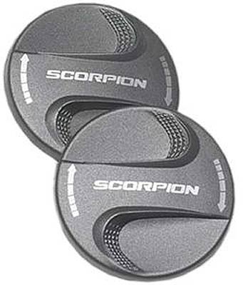 Scorpion EXO-500 / EXO-1000, Visierknopf Speedshift - Titan von Scorpion