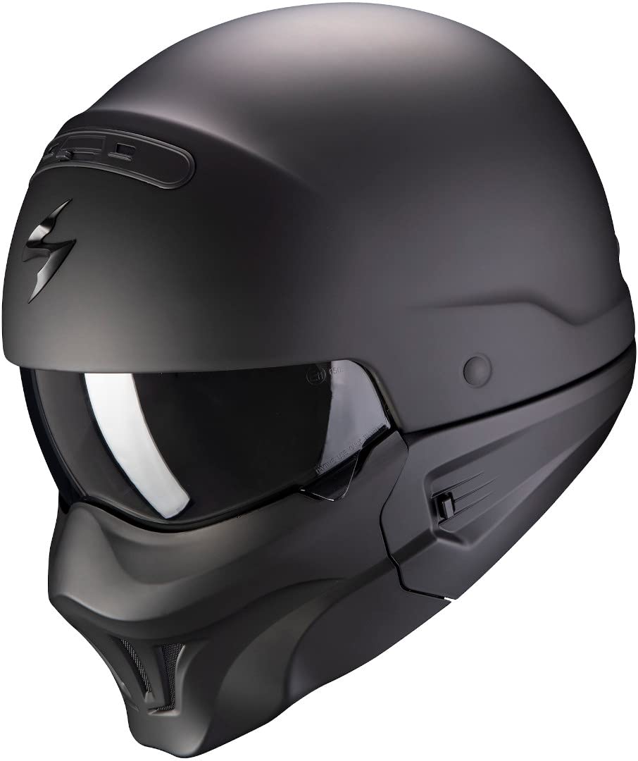 Scorpion Unisex Nc Motorrad Helm, Schwarz, XL EU von Scorpion