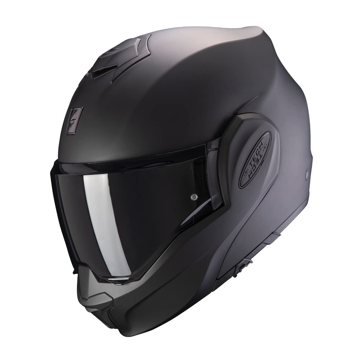 Scorpion Herren EXO-TECH SOLID Matt Black XXL Motorcycle Helmets von ScorpionEXO