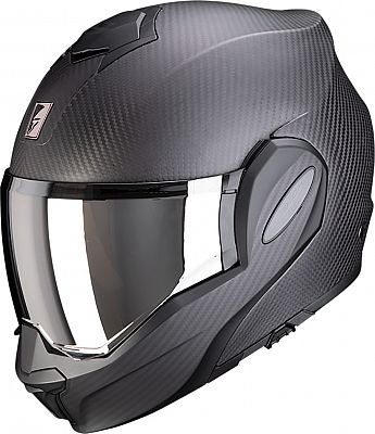 Scorpion EXO-Tech Evo Carbon Solid, Modularhelm - Matt-Schwarz - S von Scorpion