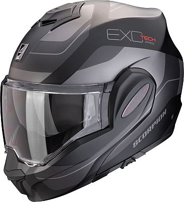 Scorpion EXO-Tech Evo Pro Commuta, Modularhelm - Matt Schwarz/Silber - L Scorpion EXO-Tech Evo Pro Commuta, Modularhelm - Matt Schwarz/Silber - L von Scorpion