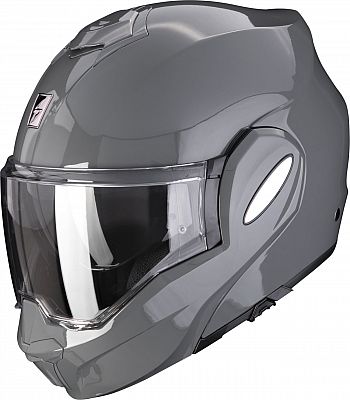 Scorpion EXO-Tech Evo Solid, Modularhelm - Grau - XL von Scorpion