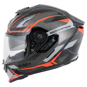 Scorpion Exo-1400 Evo II Air Accord Integralhelm Grau Rot Scorpion Exo-1400 Evo II Air Accord Integralhelm Grau Rot von Scorpion