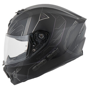 Scorpion Exo-391 Spada Integralhelm Matt Schwarz Lila Grün von Scorpion