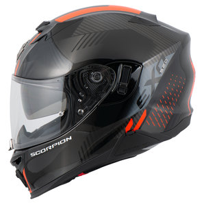 Scorpion Exo-520 Evo Air Laten Integralhelm Schwarz Rot von Scorpion