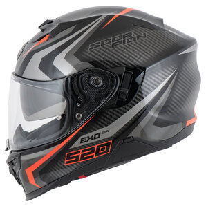Scorpion Exo-520 Evo Air Terra Integralhelm Schwarz Silber Rot Scorpion Exo-520 Evo Air Terra Integralhelm Schwarz Silber Rot von Scorpion