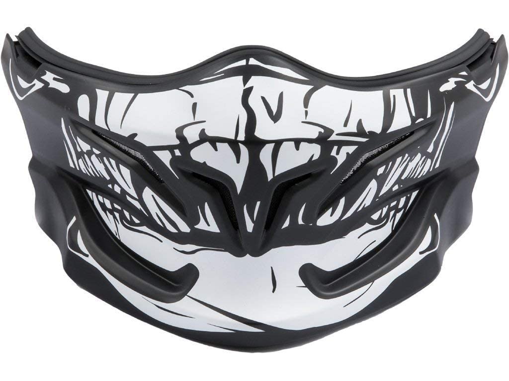 Scorpion Exo-Combat Maske Skull (Black/White,One Size) von Scorpion